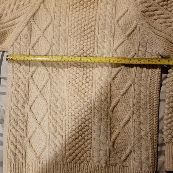 VINTAGE Kennedy of Ardara 100% wool fisherman sweater - Picture 3 of 4